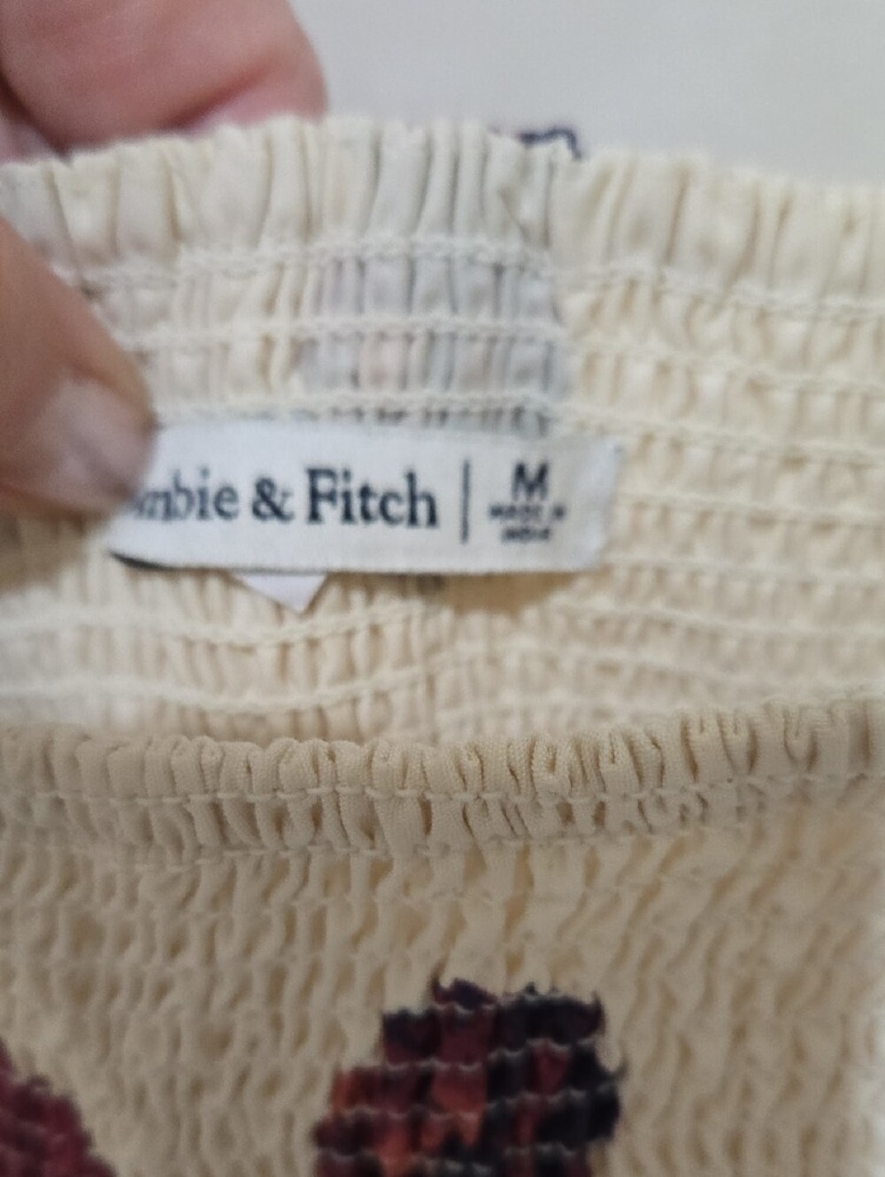 Abercrombie & Fitch Sydney Smoked Midi Dress- NWOT - Picture 3 of 3